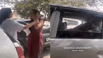 College Babe From Up Getting Nailed Hard Inside Parked Car