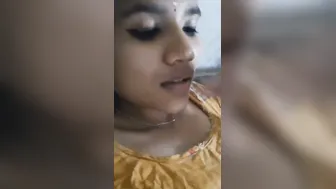 South Indian Babe Spreading Legs Showing Her Hairy Pussy Close