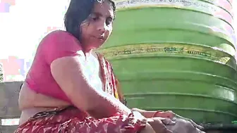 Village Wife Bathing Naked On Rooftop Caught On Camera Goes Viral