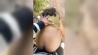 My GF Moaning Loud While Fucking Outdoors In Village