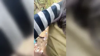 My GF Moaning Loud While Fucking Outdoors In Village