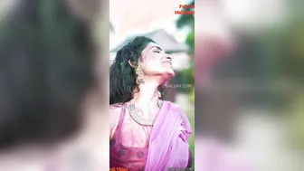South Indian Babe Celebrating Holi Naked Showing Her Hot Body