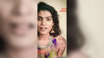 South Indian Babe Celebrating Holi Naked Showing Her Hot Body