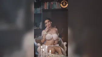 Busty Desi Model Showing Off Massive Tits In Viral Selfie