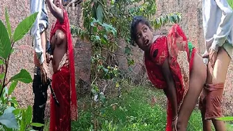 Village Married Woman Getting Banged Outdoors Caught On Film