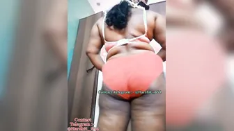 South Indian Aunty Stripping Naked On Private Video Call Session