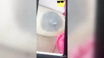 Desi Aunty Flashing Heavy Melons During Late Night Video Call