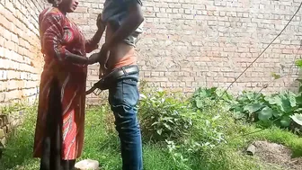 Desi Lovers Fucking Standing Up Behind Building In Broad Day
