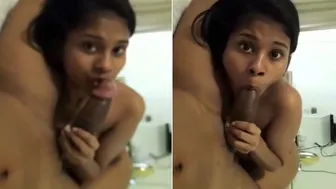 Sri Lankan Gf Deepthroating Massive Cock In Leaked Sex Video