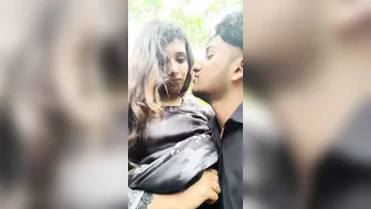 Kerala GF Flashing Her Big Tits Outdoors In Public