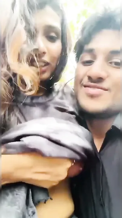Kerala GF Flashing Her Big Tits Outdoors In Public