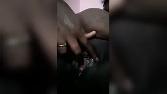 South Indian Married Aunty Spreading Dark Pussy On Video Call