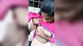 Desi Village Whore Letting Men Grope Her Tits For Quick Cash