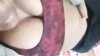 Sri Lankan Babe Squeezing Big Soft Boobs In Viral Bathroom