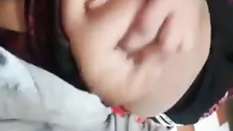 Sri Lankan Babe Squeezing Big Soft Boobs In Viral Bathroom