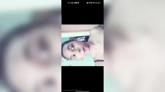 Desi Babe Slowly Peeling Off Her Bra Showing Big Boobs