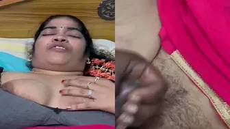 Hairy Tamil Wife Cheating With Neighbor While Hubby Works