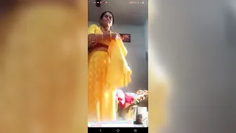 Village Bhabhi Stripping On Video Call For His Friend Back Home