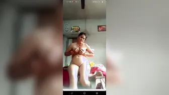 Village Bhabhi Stripping On Video Call For His Friend Back Home
