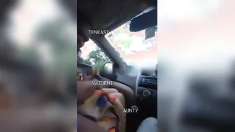 Tamil Milf Getting Fingered Hard In Parked Car After Work