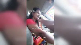 Tamil Milf Getting Fingered Hard In Parked Car After Work