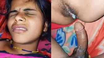 Desi Housewife Getting Filled Up And Dripping After Sex