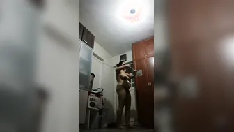 Catching Chubby Aunty Changing Dress Turning Into Steamy Fuck