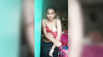 Lonely Village Girl Fingering Her Wet Pussy Alone At Home Today