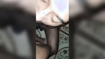 Desi Trans Babe Sucking His Hard Cock And Licking Balls Till He Cums