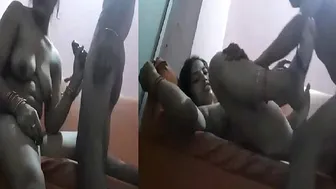 Village GF Giving Sloppy Blowjob Before Getting Fucked On Camera