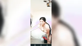 Mature Aunty Getting Wild On Late Night Whatsapp Video Call