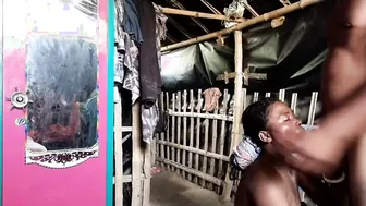 Village Wife Riding Her Husband On Bed Caught On Hidden Cam