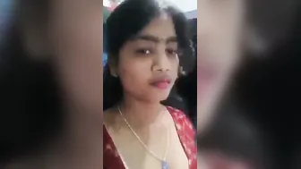 Shy Village Babe Taking Off Saree Revealing Her Huge Boobs