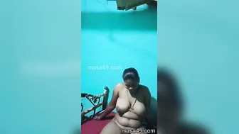 Slutty Aunty Naked In Bed Waiting For Her Desi Lover To Arrive
