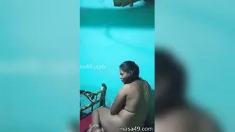 Slutty Aunty Naked In Bed Waiting For Her Desi Lover To Arrive