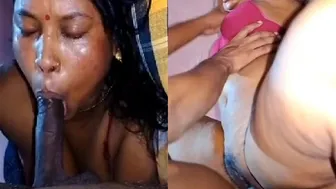 Horny Neighbor Aunty Giving Him Everything He Wants And More