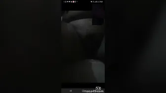 GF Stripping Completely Nude During Hot Video Call