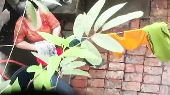 Neighbor Aunty Undressing Showing Massive Boobs In Viral Clip