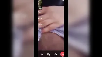 Horny Bengali Babe Rubbing Pussy During Naughty Video Call