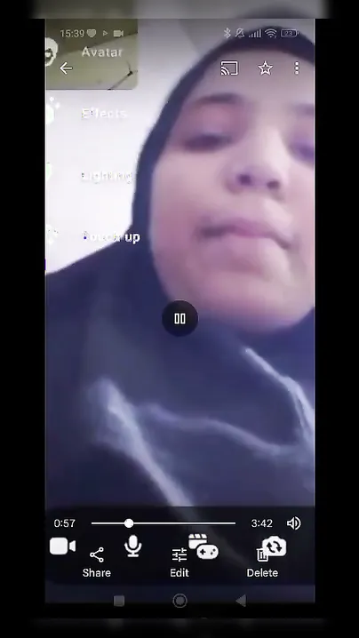 Horny Bengali Babe Rubbing Pussy During Naughty Video Call