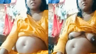 Married Bhabhi Having Affair Cheating On Video Call With Lover