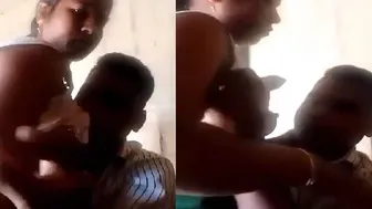 Bhabhi Getting Tits Pressed And Sucked In Hot Homemade Tape