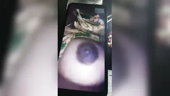 Bengali Bhabhi Exposing Huge Boobs Live On Camera For Lover