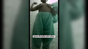 Naked Bangla Girl Getting Dirty In Bathroom Exposing Everything