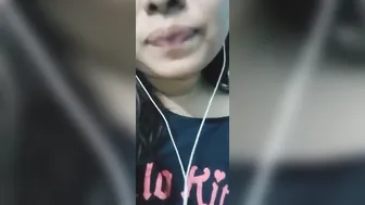 Chubby Bengali Teacher Stripping Naked Revealing Her Big Boobs