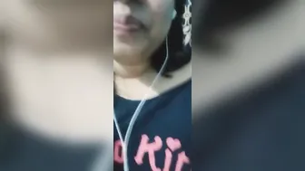 Chubby Bengali Teacher Stripping Naked Revealing Her Big Boobs