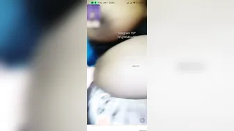 Indian Wife In Nighty Getting Nude During Live Video Session