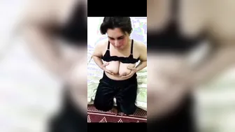 Cheating Wife Caught Topless On Leaked Private Footage Going Viral