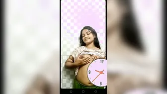 Bengali GF Showing Naked Tits On Video Call Touching Me