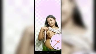 Bengali GF Showing Naked Tits On Video Call Touching Me